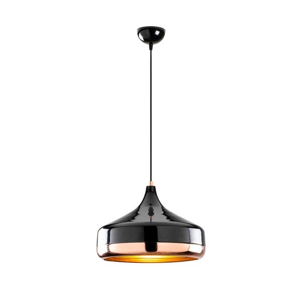 Висяща лампа в черно-меден цвят Yildo, ø 36 cm - Opviq lights-image-2