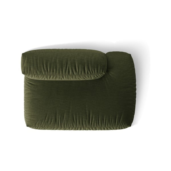 Зелен модул за диван (десен ъгъл) Martina – Micadoni Home-image-3