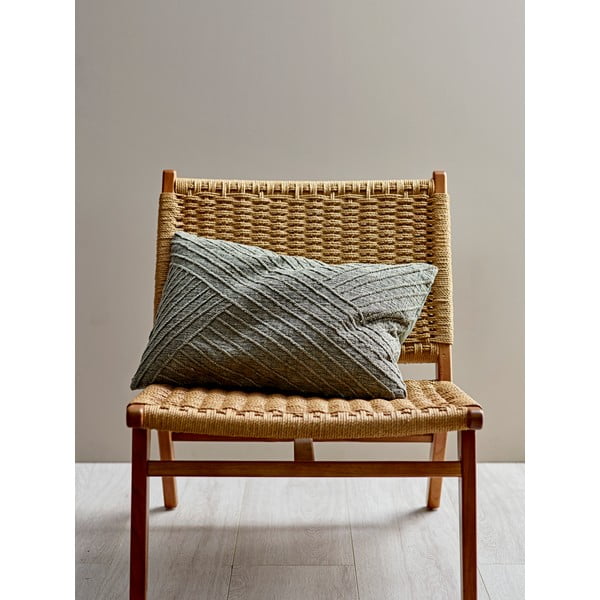 Зелена памучна възглавница Amanda, 40 x 60 cm Diagonal - Södahl-image-1