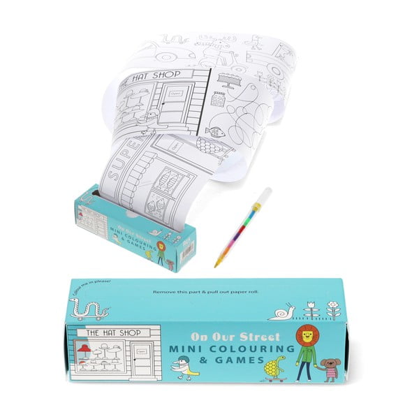 Картинки за оцветяване On Our Street – Rex London