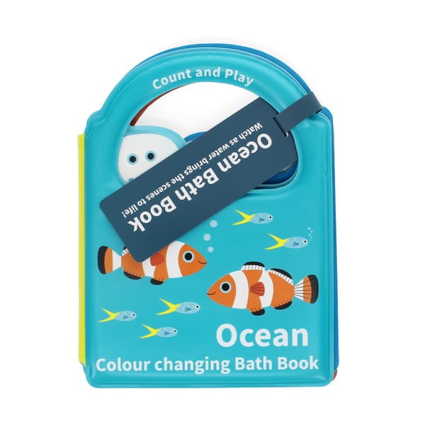 Интерактивна играчка Colour changing bath book Ocean – Rex London-image-4