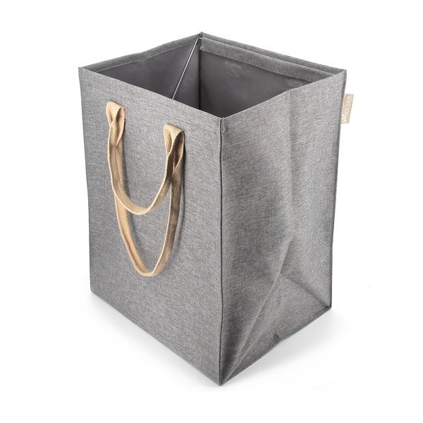 Сив текстилен кош за пране 53 l Laundry Hub Tweed – Rolser