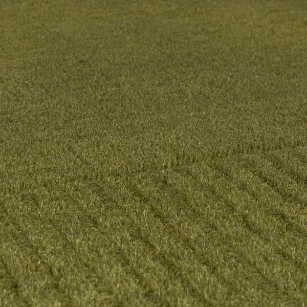 Зелен вълнен килим 160x230 cm - Flair Rugs-image-3