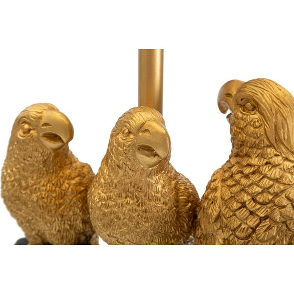 Черна настолна лампа Папагали - Mauro Ferretti-image-3