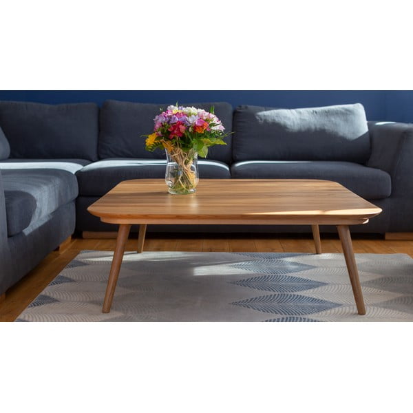 Масичка за кафе от ясенова дървесина, 110 x 110 cm Contrast Tetra - Ragaba-image-3