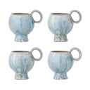 Светлосини глинени чаши в комплект от 4 бр. за капучино 250 ml Avonlea – Bloomingville