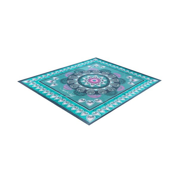 Světle modrá plážová deka Sun & Surf Mandala Dino-image-3