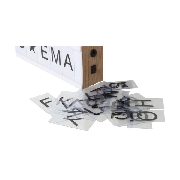 Světelný box s 95 znaky Opjet Boite 30x22,6cm-image-4