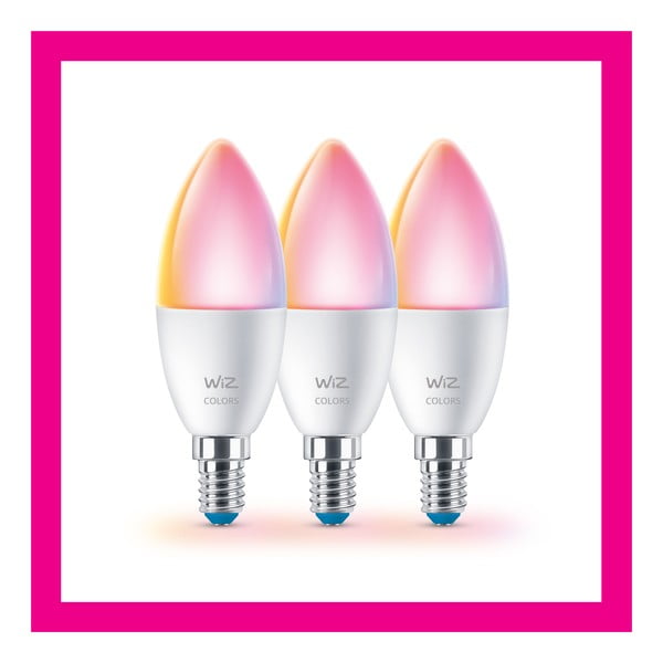 LED комплект крушки 3 бр. E14, 5 W – WiZ-image-2