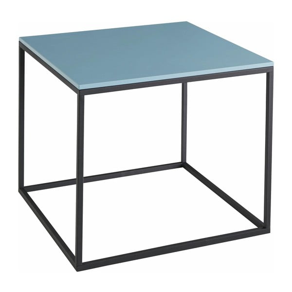 Konferenční stolek s modrou deskou Støraa Castana, šířka 50 cm