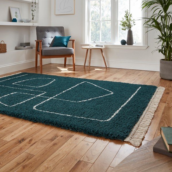 Изумруденозелен килим , 160 x 220 cm Boho - Think Rugs-image-2