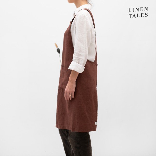 Ленена престилка Chocolate – Linen Tales-image-2