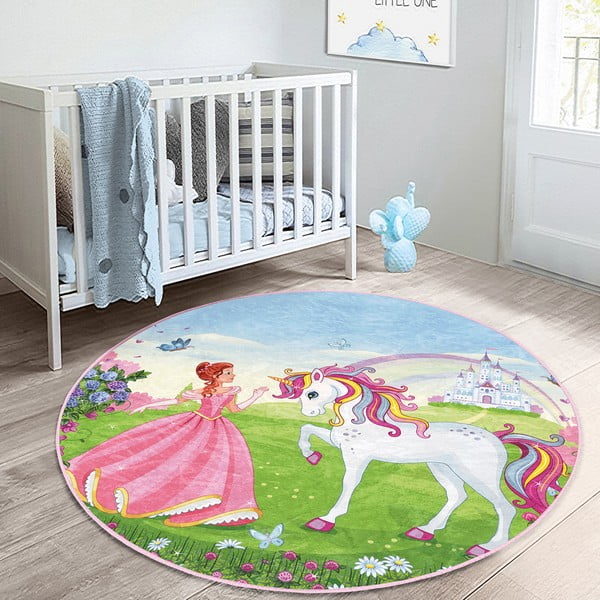 Детски килим ø 80 cm Comfort - Mila Home-image-4