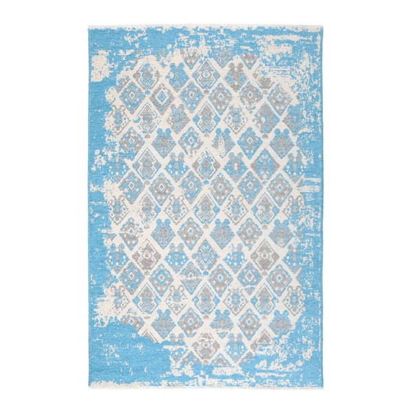 Oboustranný modro-šedý koberec Vitaus Nunna, 125 x 180 cm