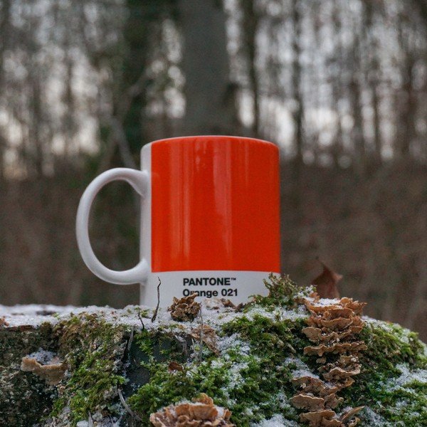 Оранжева порцеланова чаша 375 ml Orange 021 – Pantone-image-3