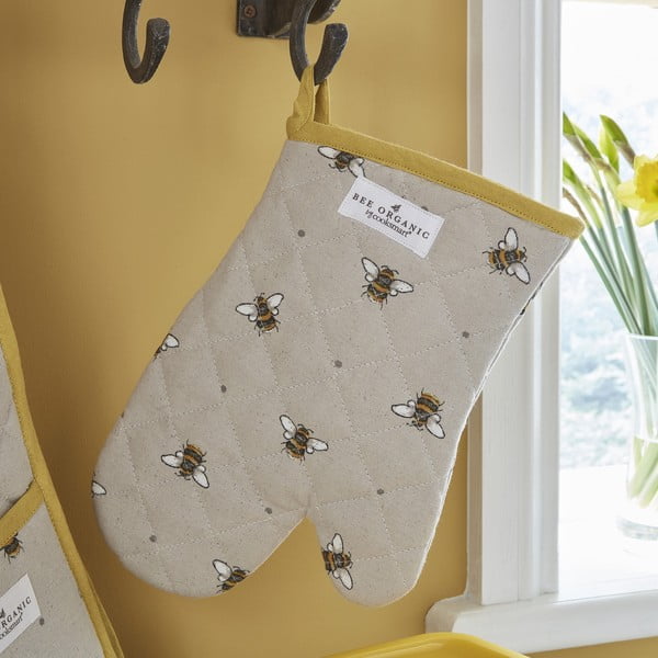 Чаени кърпи, престилка и кърпа за готвене в комплект от 5 бр. Bumble Bees – Cooksmart ®-image-3