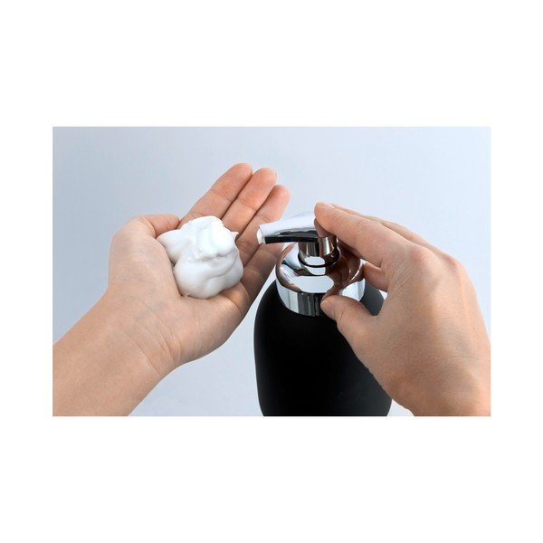 Bílý dávkovač mýdlové pěny Wenko Foam-image-1