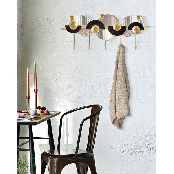 Закачалка за стена в златисто и черно Art - Mauro Ferretti-image-1