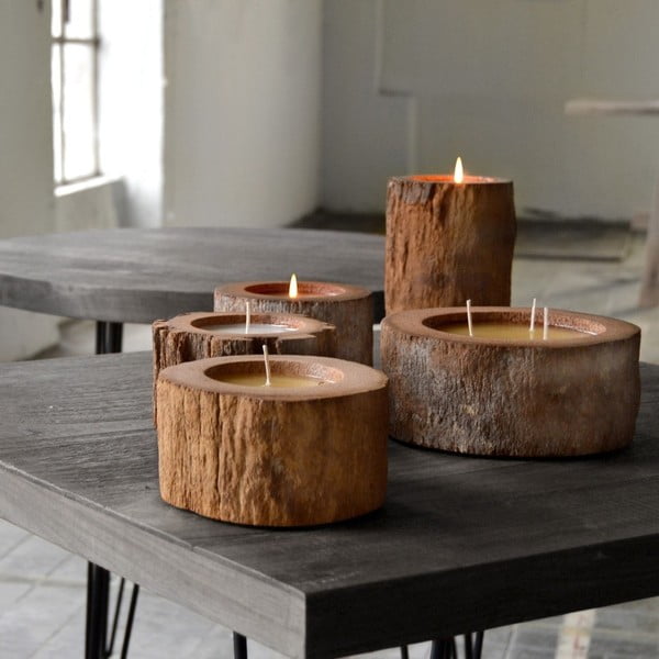 Palmová svíčka Legno Dark s vůní white musk, 90 hodin hoření-image-4