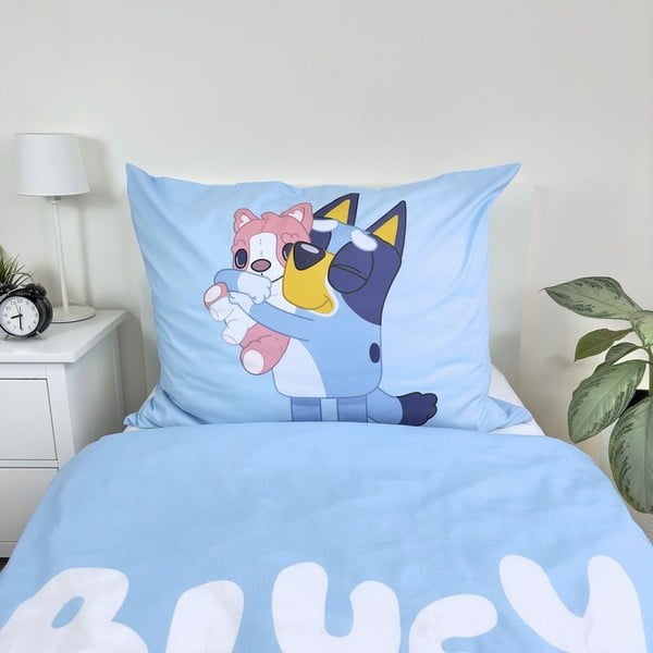 Единично  памучно детско спално бельо 140x200 cm Bluey – Jerry Fabrics-image-4