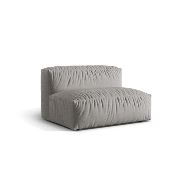 Светлосив модул за диван (среден модул) Martina – Micadoni Home-image-1