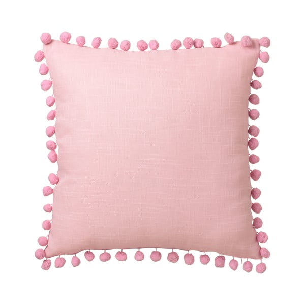 Розова възглавница Unimasa , 45 x 45 cm Pompon - Casa Selección