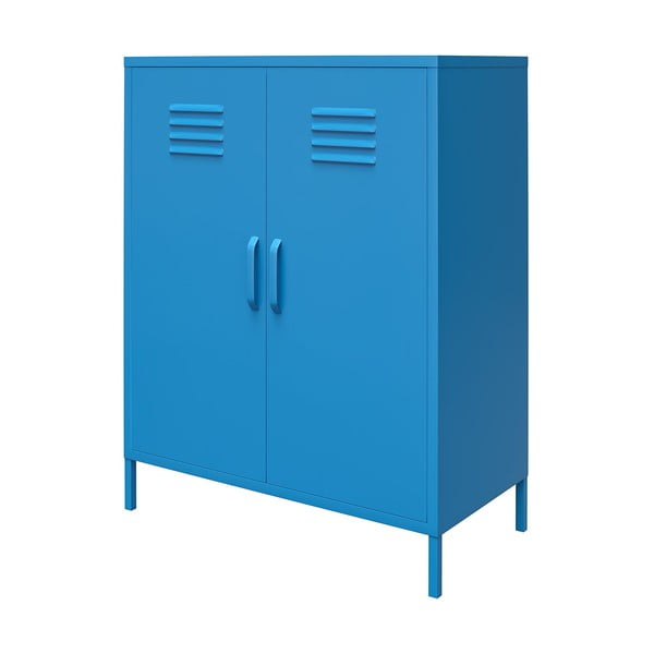 Син метален шкаф , 80 x 102 cm Cache - Novogratz-image-1