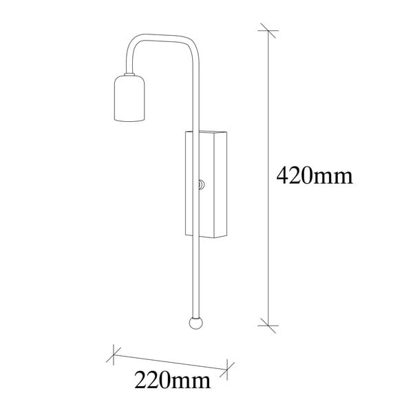 Стенна лампа  в златист цвят Pahoma – Opviq lights-image-2
