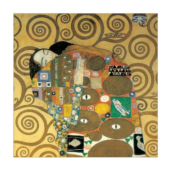 Gustav Klimt - Detail Objetí