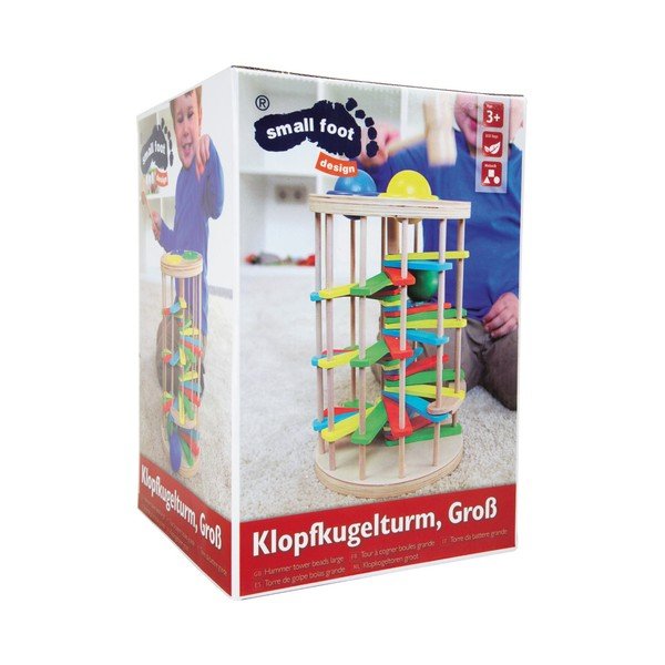 Дървена играчка с топка Hammer - Legler-image-1
