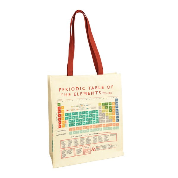 Торбичка за пазаруване, изработена от рециклирана хартия Periodic Table - Rex London-image-2