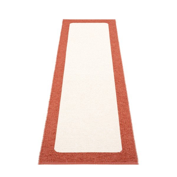 Пътека за открито и закрито в тухлен и кремав цвят 70x240 cm Ilda Brick – Pappelina