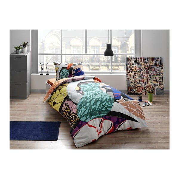 Памучен комплект чаршафи за единично легло Deanna, 160 x 220 cm - Unknown