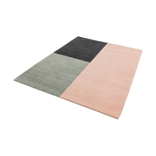 Розов и сив килим , 200 x 300 cm Blox - Asiatic Carpets-image-2