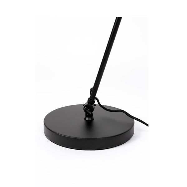 Черна настолна лампа с метален абажур (височина 70 cm) Jona – White Label-image-4