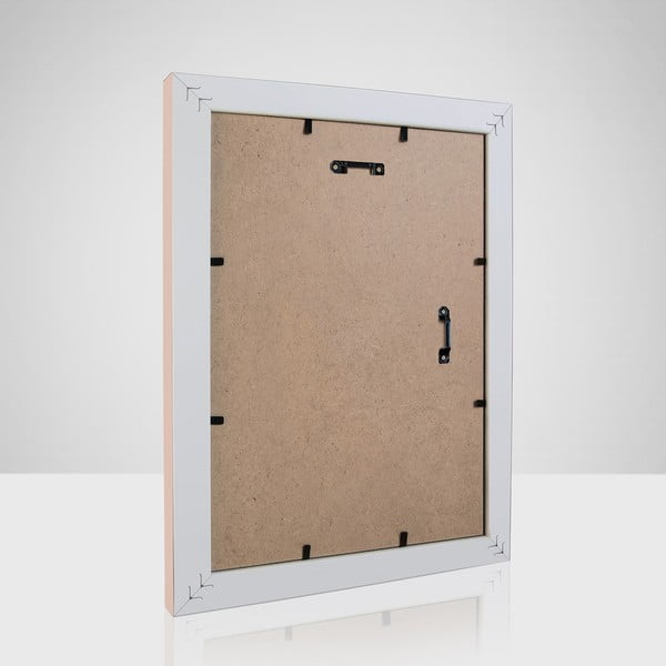 Светлорозова пластмасова рамка за стена 34x44 cm  -image-1