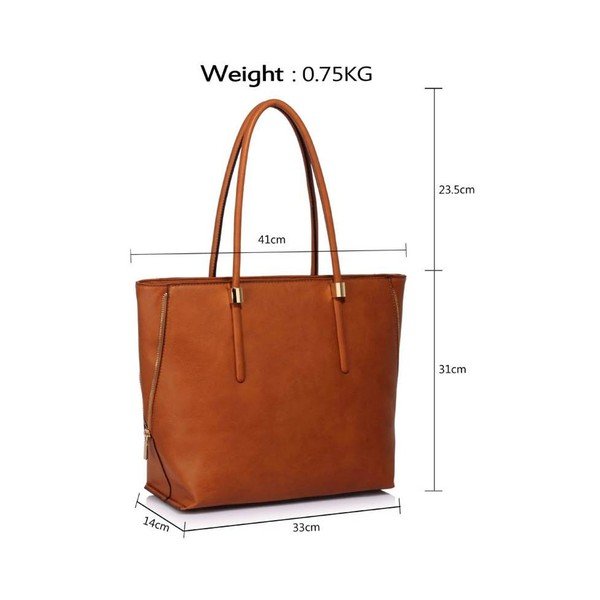 Kabelka L&S Date Brown-image-2