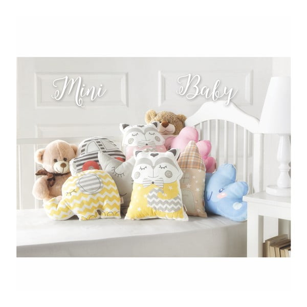 Синя бебешка възглавница с памук Mike & Co. NEW YORK Възглавница играчка звезда, 35 x 35 cm - Mike & Co. NEW YORK-image-1