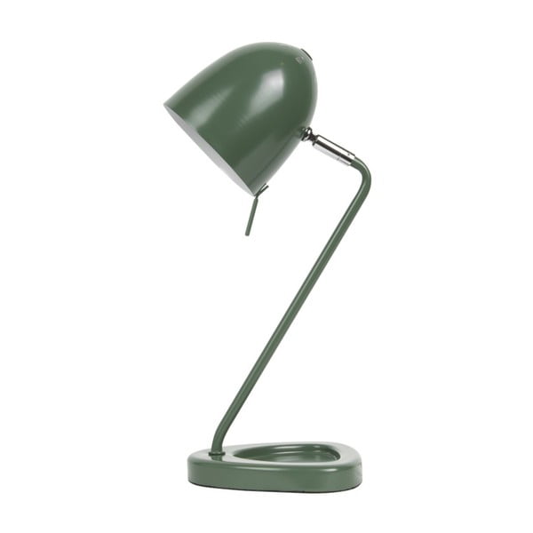 Zelená stolní lampa Present Time Cap