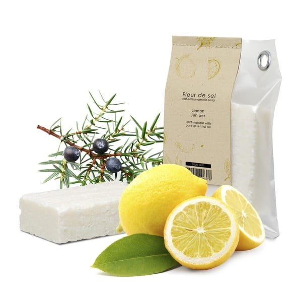 Přírodní mýdlo s vůní citronu a jalovce HF Living