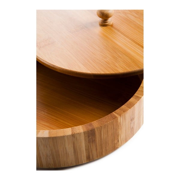 Бамбукова кутия за съхранение на тортили , 20 x 20 cm Pekit - Bambum-image-1