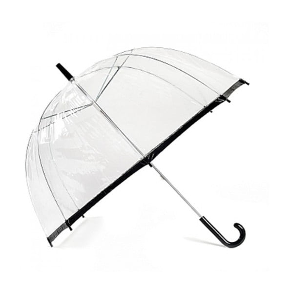 Deštník Clear Slim Trim, black
