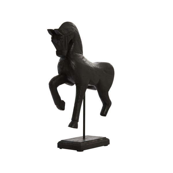 Дървена статуя Horse - Light & Living-image-2
