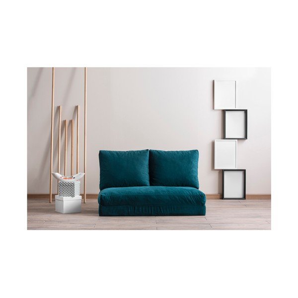 Разтегателен диван в петролен цвят 120 cm Taida – Balcab Home-image-1