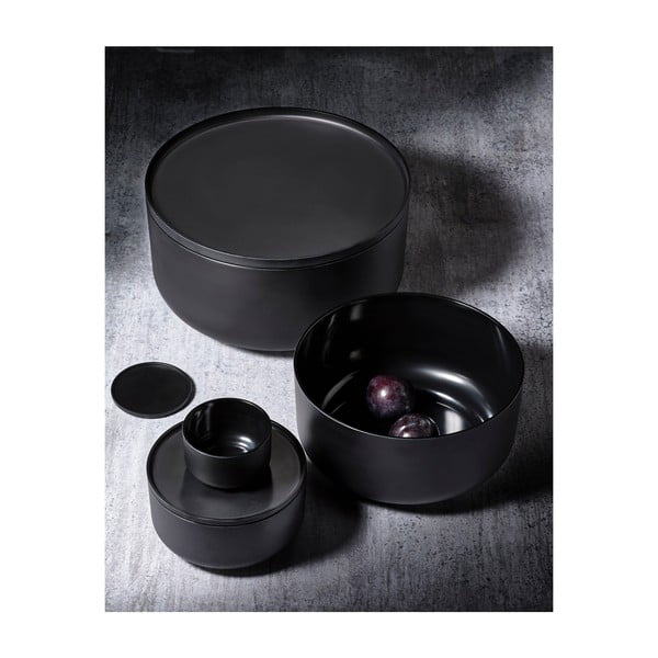 Тъмносив съд за сервиране с капак Peili, 1 л - Zone-image-2