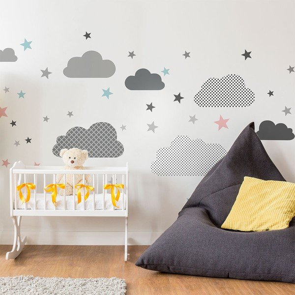 Стикер за стена Скандинавски облаци от далечния север - Ambiance-image-4