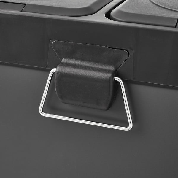 Кошче от неръждаема стомана с педали за сортирани отпадъци 30 л Litros - Casa Selección-image-2