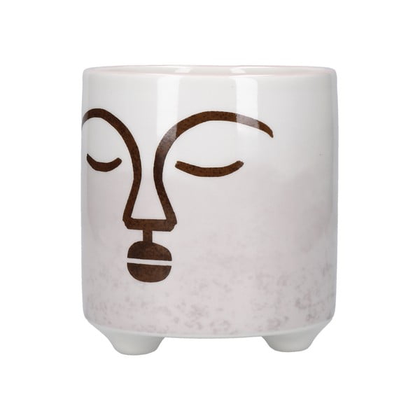 Бяло-розов керамичен съд Terracotta Face - Kitchen Craft