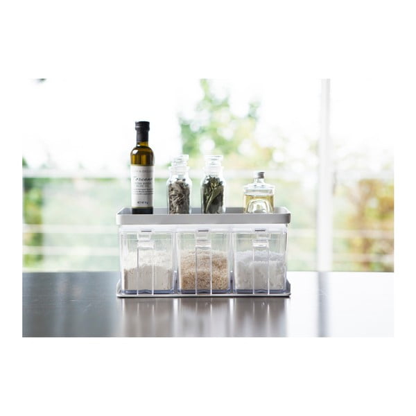 Кутии в комплект 3 бр. за брашно/за насипни храни Tower – YAMAZAKI-image-3