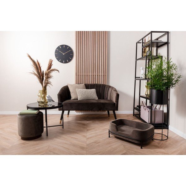 Бежово-бяла памучна възглавница Mesh, 45 x 45 cm Mixed Natural - PT LIVING-image-1